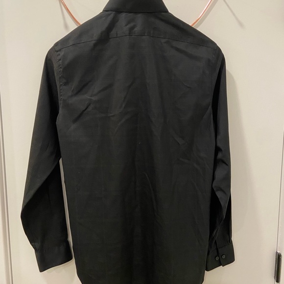 Calvin Klein Black slim fit dress shirt - Picture 3 of 4